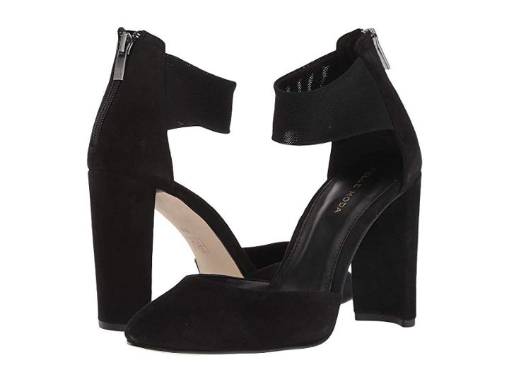 Pelle Moda Pia (black Suede) Women's Shoes