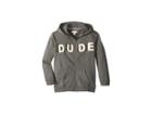 Peek Dude Zip Hoodie (toddler/little Kids/big Kids) (olive) Boy's Sweatshirt