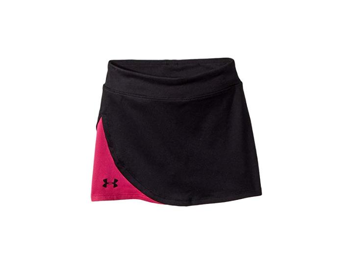 Under Armour Kids Us Light Show Skort (toddler) (black) Girl's Skort
