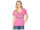 Champion College Alabama Crimson Tide University V-neck Tee (wow Pink) Girl's T Shirt