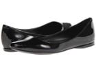 Nine West Speakup (black Patent Synthetic) Women's Dress Flat Shoes