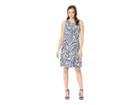 Fresh Produce Palm Leaves Chloe Dress (slate Grey) Women's Dress