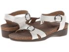 Munro American Donna (soft White Patent) Women's Wedge Shoes