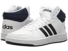 Adidas Vs Hoops Mid 2.0 (white/black/navy) Men's Basketball Shoes