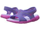 Nike Kids Sunray 9 (infant/toddler) (hydrangeas/fire Pink/comet Blue) Girls Shoes