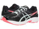 Asics Kids Gel-contend 4 Gs (big Kid) (black/soothing Sea) Girls Shoes