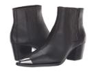 Halston Heritage Blythe Bootie (black Leather) Women's Boots