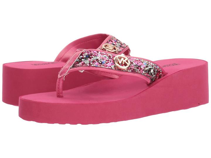 Michael Michael Kors Kids Gage Page (little Kid/big Kid) (wild Rose) Girl's Shoes