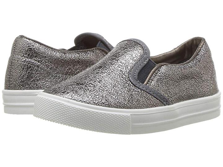 Kid Express Maxine (toddler/little Kid/big Kid) (graphite Metallic) Girls Shoes