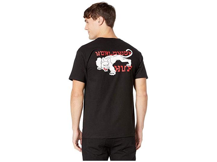 Huf Burmese Short Sleeve Tee (black) Men's T Shirt