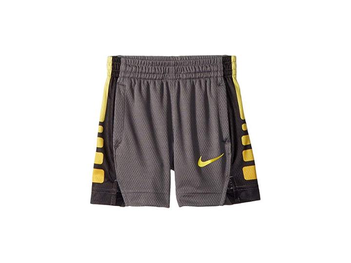 Nike Kids Elite Stripe Shorts (toddler) (gunsmoke) Boy's Shorts