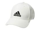 Adidas Gameday Stretch Fit Cap (white/black) Caps