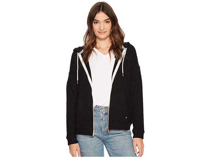 Volcom Lil Zip Fleece (black) Women's Fleece