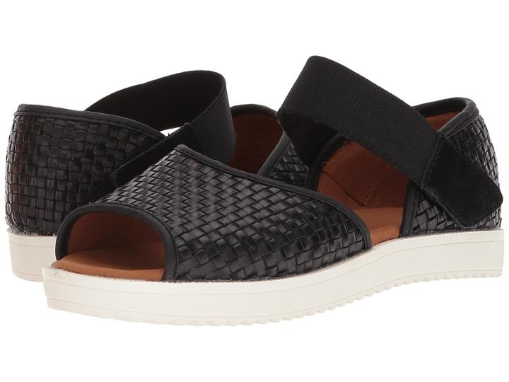 Bernie Mev. Havana (black Leather) Women's Sandals