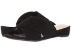 Nine West Tumbarelo Slide Sandal (black Isa Kid Suede) Women's Sandals