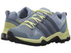 Adidas Outdoor Kids Terrex Ax2r (little Kid/big Kid) (raw Grey/raw Steel/semi Frozen Yellow) Girls Shoes