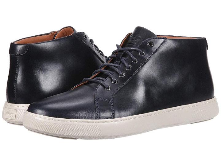 Fitflop Andor Smooth Leather (supernavy) Men's  Shoes
