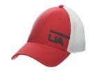 Under Armour Train Spacer Mesh Cap (barn/white/pitch Gray) Caps