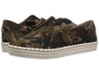 J/slides Karla (green Camo Suede) Women's Shoes
