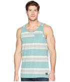 Rip Curl Rapture Tank Top (aqua 1) Men's Short Sleeve Button Up
