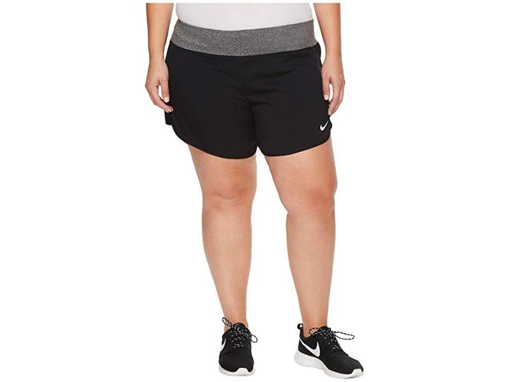Nike Flex 5 Running Short (size 1x-3x) (black) Women's Shorts