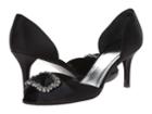 Stuart Weitzman Bridal & Evening Collection Glitsy (black Satin) High Heels