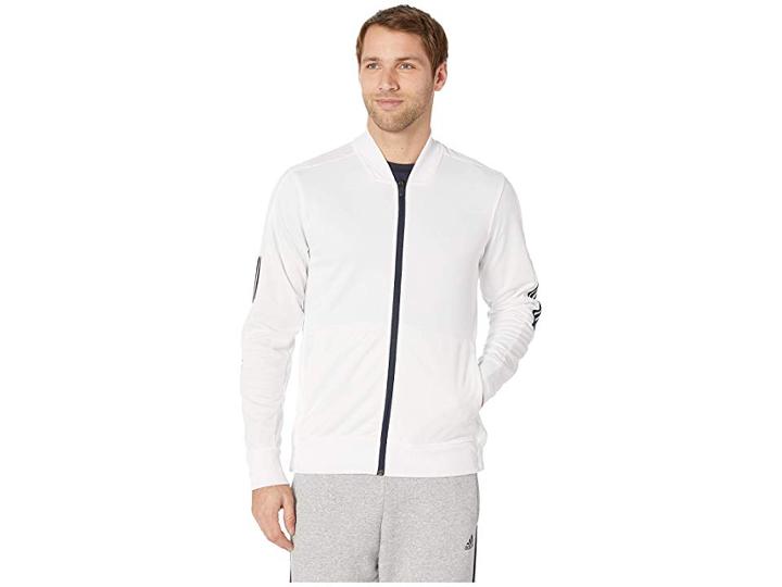 Adidas Snap Jacket (white) Men's Coat