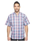 Columbia Super Tamiamitm Short Sleeve Shirt (skyler Multi Check) Men's Clothing