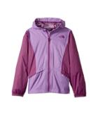 The North Face Kids Zipline Rain Jacket (little Kids/big Kids) (bellflower Purple/wood Violet (prior Season)) Girl's Jacket