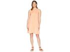 Mod-o-doc Supreme Jersey Pleated Tank Dress (orangesicle) Women's Dress