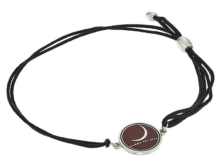 Alex And Ani Kindred Cord Gamma Phi Beta Bracelet (sterling Silver) Bracelet