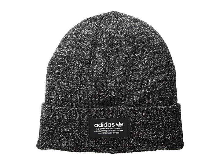 Adidas Originals Originals Rib Beanie (black/silver/white) Beanies
