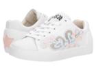 Ash Nak Bis (white/powder Nappa Calf/calf) Women's Shoes