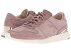 Cole Haan Grand Crosscourt Wedge Sneaker (twilight Mauve Suede) Women's Lace Up Casual Shoes