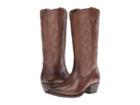 Frye Shane Embroidered Tall (whiskey Smooth Veg Calf) Cowboy Boots
