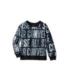 Converse Kids All Over Printed Pullover (toddler/little Kids) (holiday Party Print) Girl's Sweatshirt
