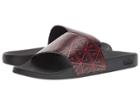 Guess Idal (black/red) Men's Slide Shoes