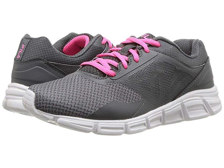 Fila Skyspan Running (monument/castlerock/knockout Pink) Women's Shoes