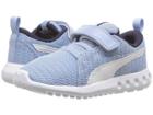 Puma Kids Carson 2 V (toddler) (cerulean/peacoat/puma White) Boys Shoes