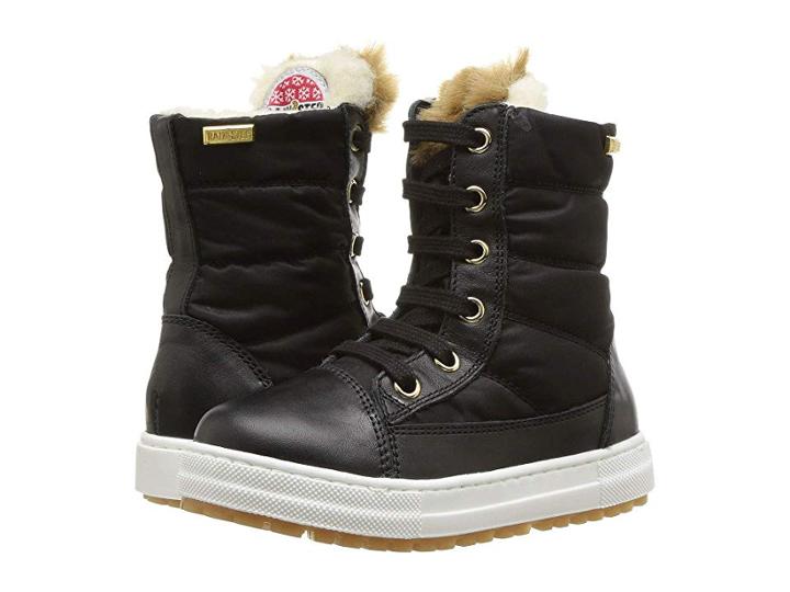 Naturino Andermatt Aw18 (little Kid/big Kid) (black) Girl's Shoes