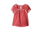 Roxy Kids Wholehearted Girl Top (toddler/little Kids/big Kids) (holly Berry) Girl's T Shirt
