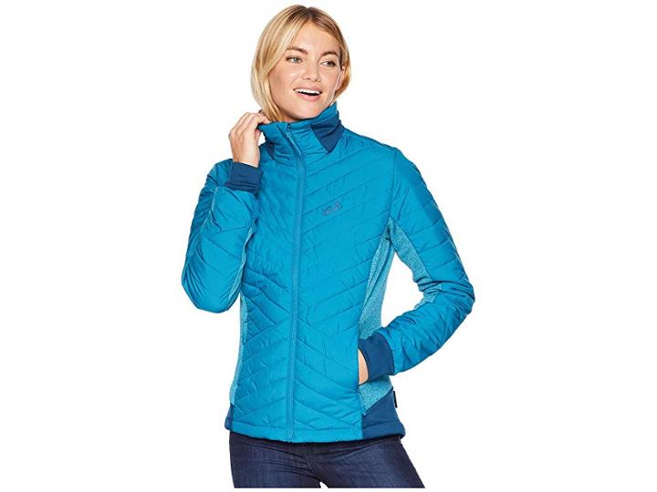 Jack Wolfskin Lyse Valley Jacket (celestial Blue) Women's Coat