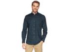 Polo Ralph Lauren Classic Fit Brushed Twill (evergreen/navy Multi) Men's Clothing