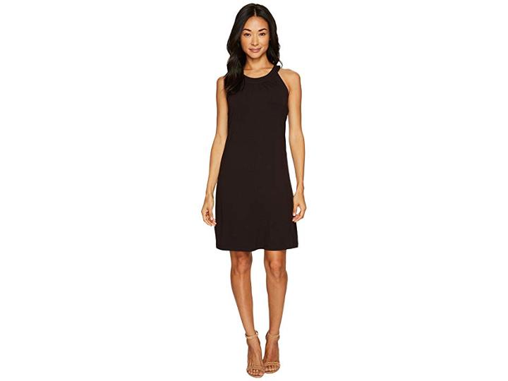 Tommy Bahama Tambour Sleeveless Short Dress (black) Women's Dress
