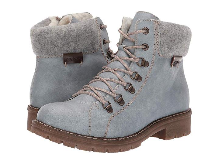 Rieker Y9142 Sabrina 42 (sky/fog/kastanie) Women's Shoes