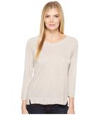 B Collection By Bobeau Sunny Tie Back Knit (peony) Women's Long Sleeve Pullover