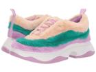 Katy Perry The Fuzz (light Violet/turquoise/nude Faux Fur) Women's Shoes