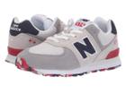 New Balance Kids Pc574v1 (little Kid) (nimbus Cloud/team Red) Boys Shoes