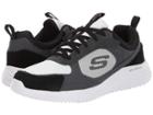 Skechers Bounder Courthall (charcoal/black) Men's Shoes