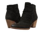 Sam Edelman Millard (black Jabuck Nubuck Leather) Women's Zip Boots